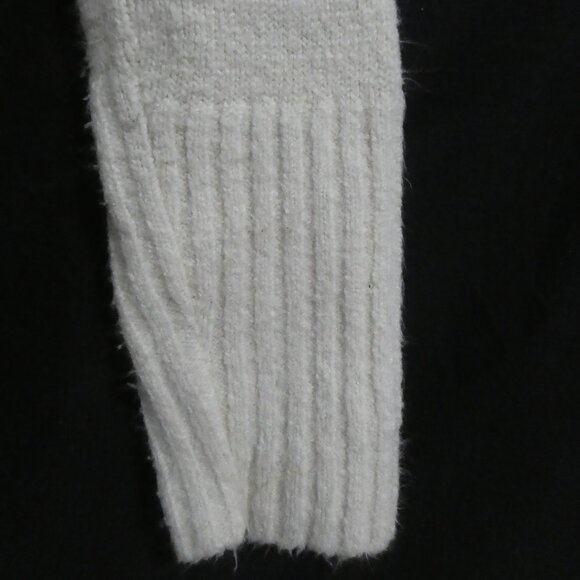 CLOCKHOUSE | UK size 12 | Cream Knit Turtleneck Sweater - Picture 9 of 16